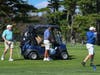 Kieran Higgins, Frank Mergenthaler and Bob Crines enjoy a great day on the greens supporting Girl Scouts.
