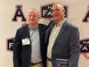 Inductees and past teammates, Kyle Bourque and J.D. Kosakowski