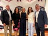 HOF Committee member Jim Murray, Lisa Abate, Susan Rietano Davey, Suzanne Lancaster, and John McLaughlin