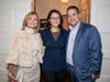(l-r) Fiona Silver (Scarsdale), author Bari Weiss and Steven Silver (Scarsdale)                                                               