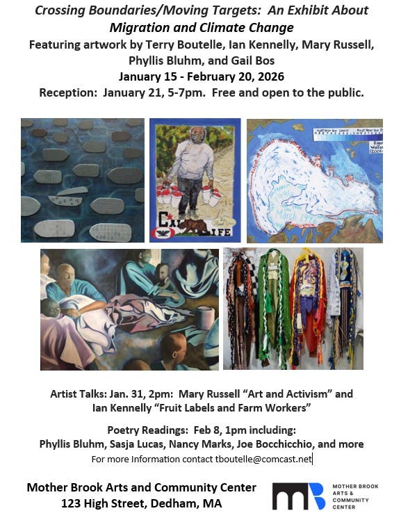 Reception for "Crossing Boundaries/Moving Targets"