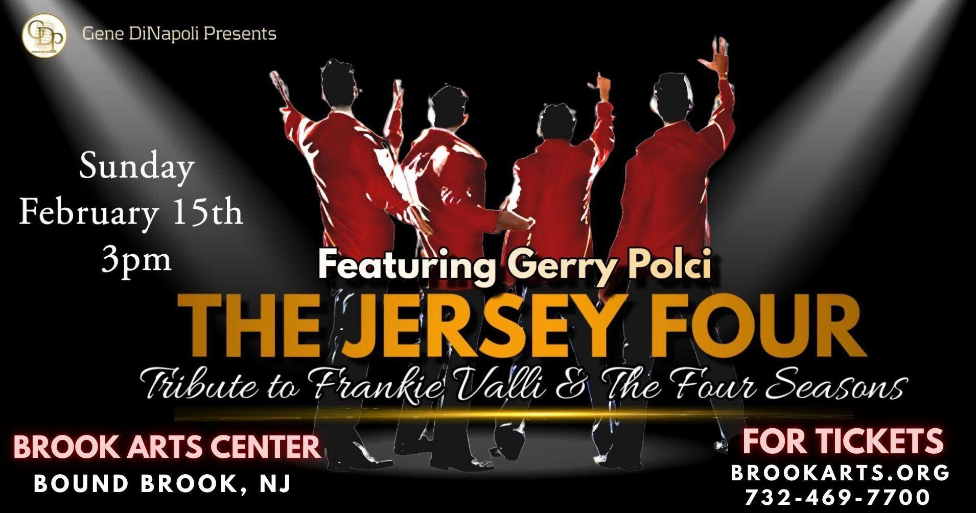 The Jersey 4 Tribute to Frankie Vali and The Four seasons Valentines Show