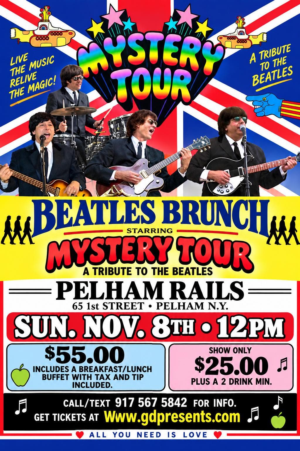 Beatles Brunch in Pelham N.Y.