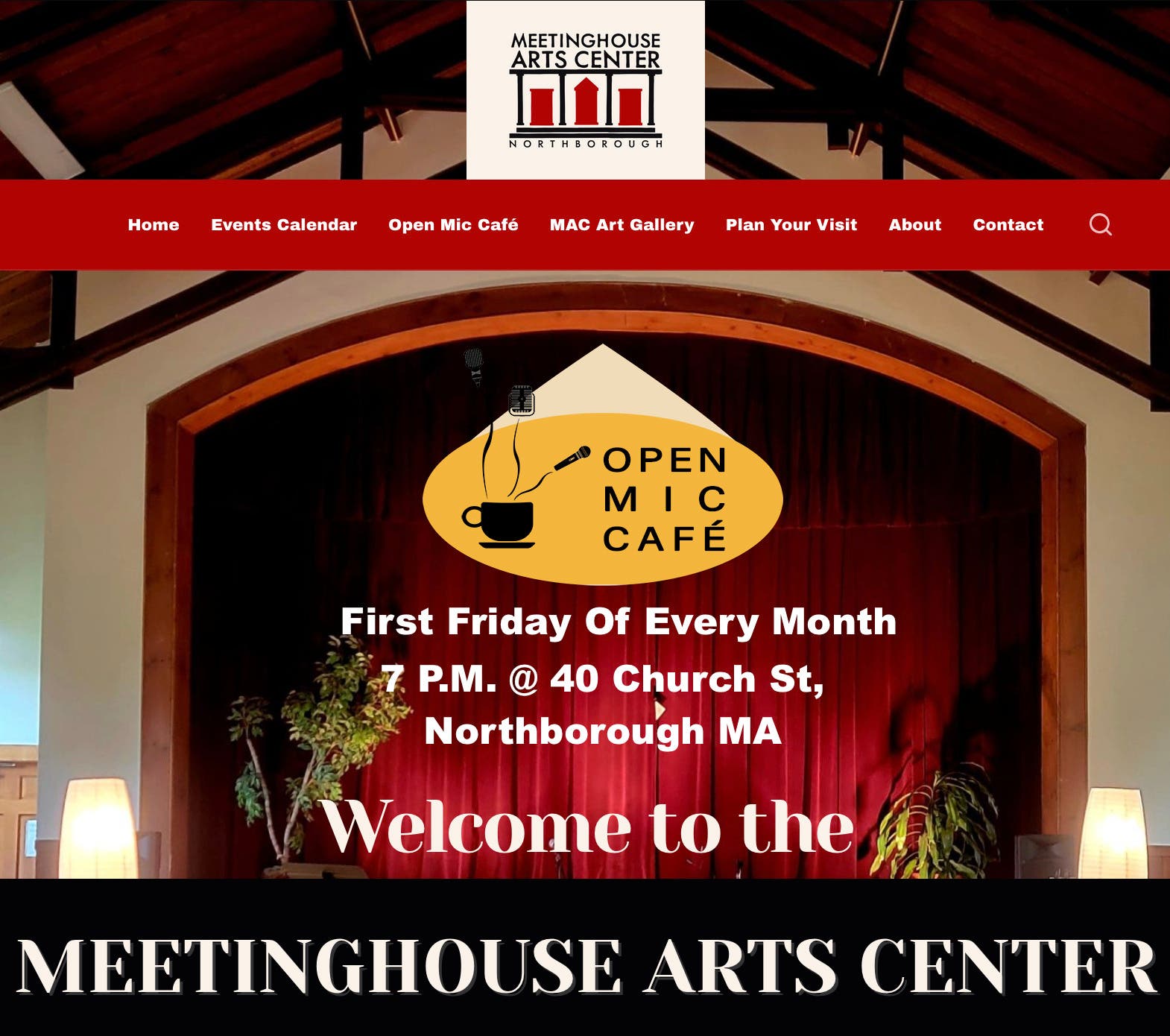 Open Mic @Meetinghouse Arts Center of First Parish Northboro