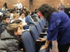 Author Varsha Bajaj recently visited Pocantico Hills Central School District.