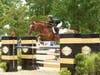 Sima Morgello and Orientales competing in the Mini Prix, sponsored by HorseFlight at Monmouth at the Team