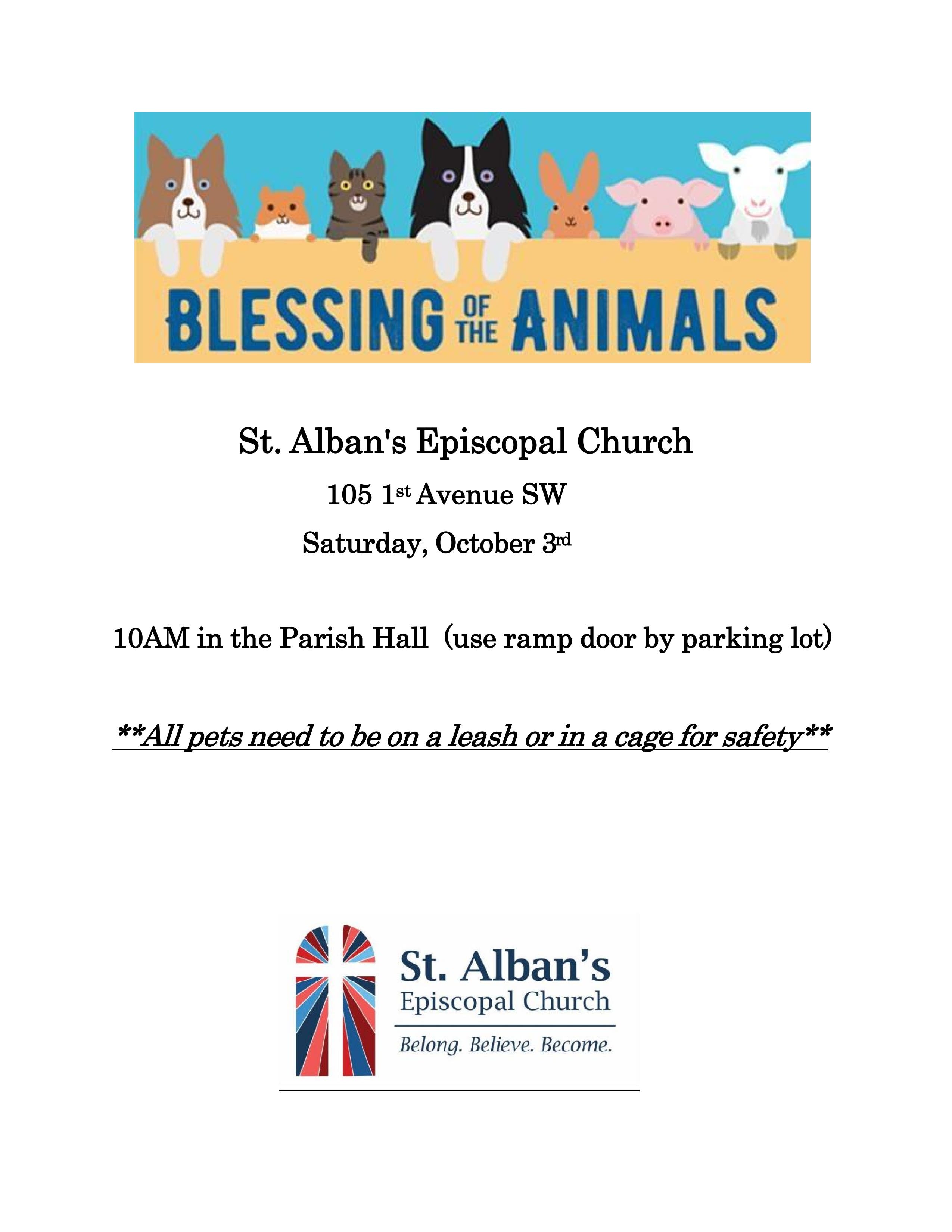 Blessing Of The Animals