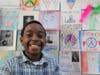 1.	Justin Mouzon of Norwalk spoke at the Lower School assembly.