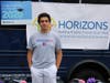 Alejandro Vasquez received Horizons' Leah Kimmet Award  