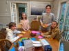 Families joined forces and volunteered in co-horts.