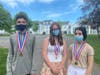 On the National French exam, eighth-grader Daniel Marin of Easton achieved a first-place ranking in the state of Connecticut. He and ninth-graders, Annie Nichols of New Canaan and Maria Flores of Stamford, each earned a gold medal, nationally.