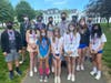 New Canaan Country School World Language students who earned gold, silver or bronze recognition on their 2021 national French exam.