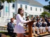 Member of the Class of 2021 Annie Nichols of New Canaan presented the New Canaan Country School Class Reflection. “We have grown to be resilient, to be poised, to be good sports in times of challenging losses, and to be compassionate."
