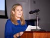 Board President Sarah Irwin thanked parent volunteers for their dedication to the school and the entire community for its robust participation in the Annual Fund and capital campaign which has raised over 21 million dollars.
