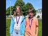 New Canaan Country School seventh-graders Sloane LeBaron and JC Bowman both of New Canaan, were recognized at the highest levels (Gold, Summa Cum Laude) for their performance on the 2024 National Latin Exam.