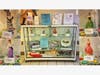 Bookcase on display 