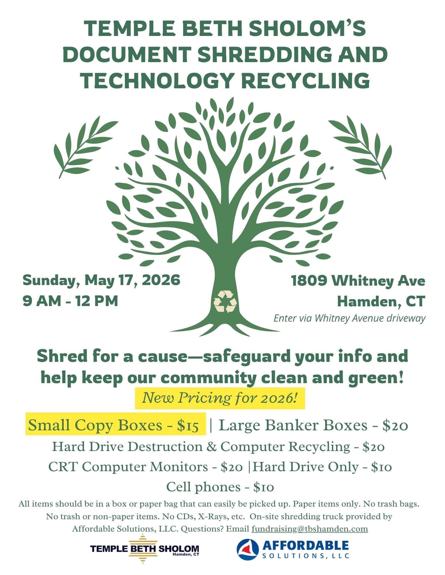 Document Shredding Event