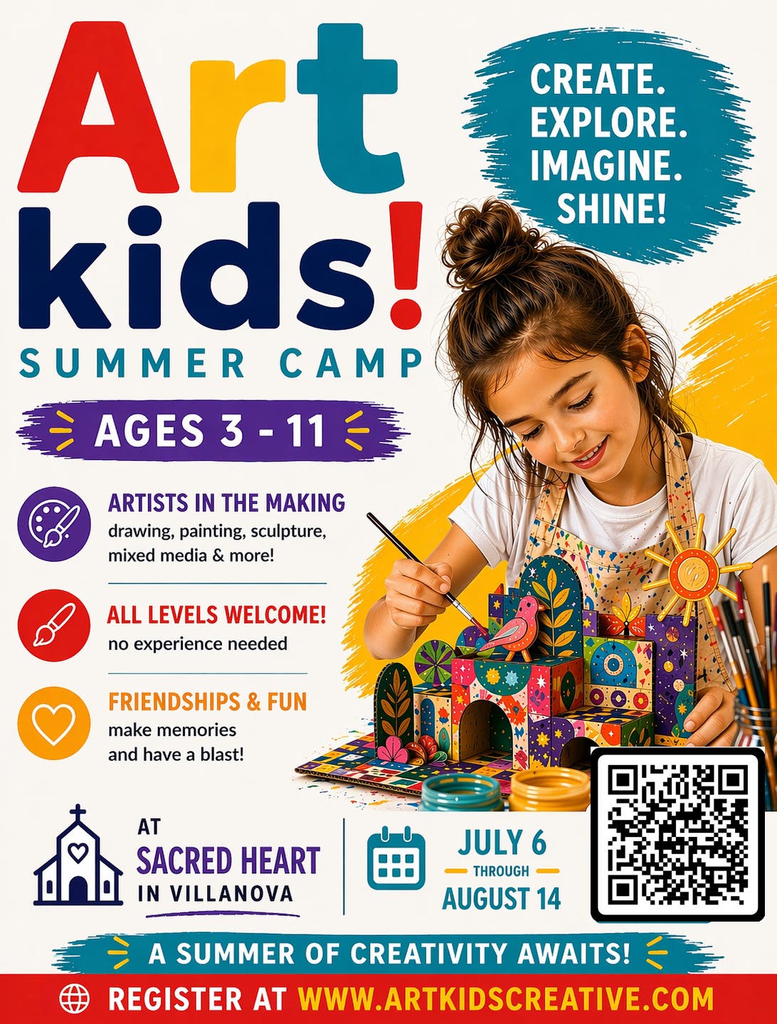 The COOLEST Art Camp on the Main Line