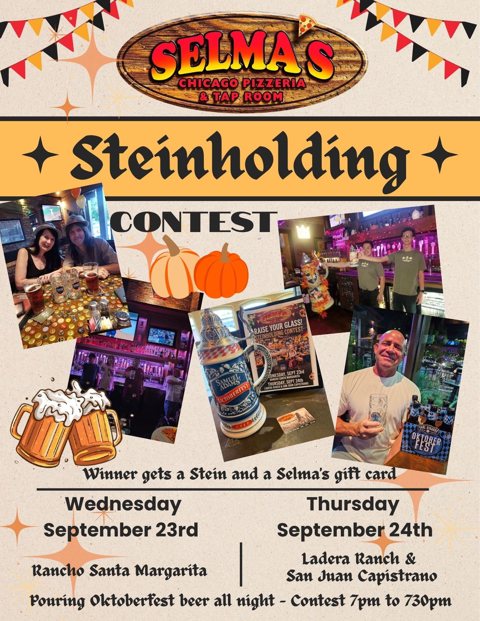 Oktoberfest Steinholding Challenge!