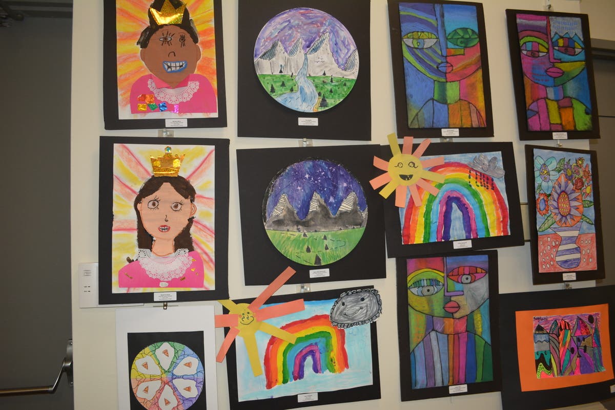 The visual art show will end at the end of the month.