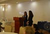 Amy Leone educated the crowd about compassion fatigue and self care.