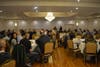 The Crystal Room in Milford was packed for the networking event.