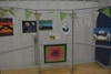 Artwork from clients in the unaccompanied refugee minor program was on display.