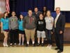 Worcester County District Attorney Joseph D. Early Jr. pictured here with students from Milford Youth Center.