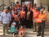 Supporters of the proclamation joined Mayor Spicer on the steps of the Memorial building. 
