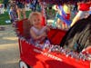 This was one of two wagons that won honorable mention for the float contest.