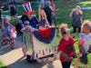 The "Horse-Draw Chariot" won first place in the float contest.