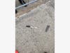 The knife Jarrell Davis used to charge at officers outside the Bayside station before cops shot him.