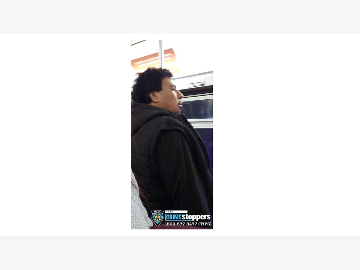 Police are looking for a man who rubbed his genitals on someone's shoulder on the G train.