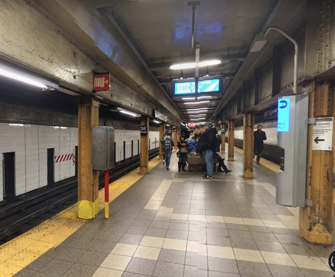 36th Street Station in Brooklyn.