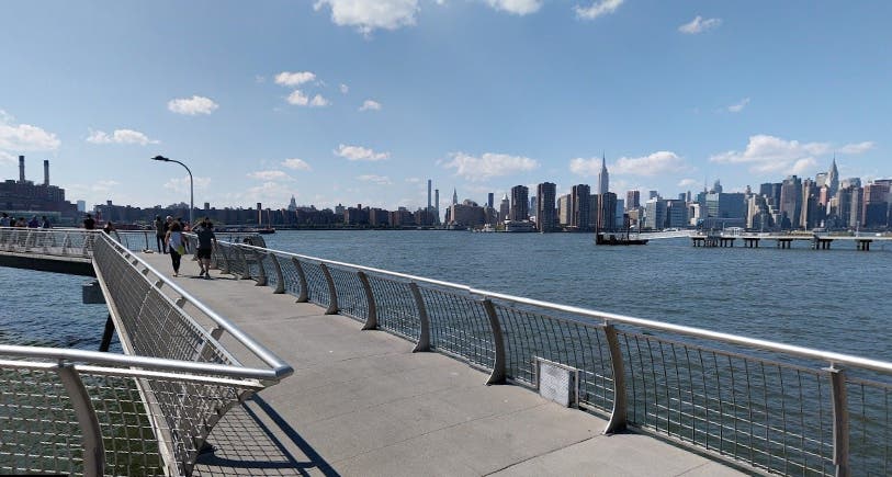 Greenpoint's Transmitter Park.