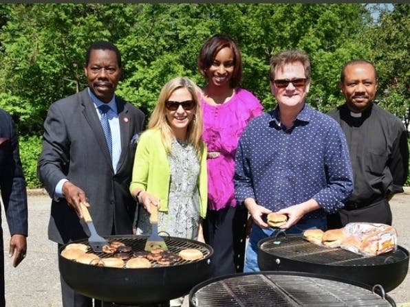 New grill stations debuted at Prospect Park.