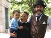 Best Styled Mustache winner at the Whitman beard and mustache contest.
