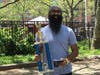 Best Natural Beard winner at the first Whitman beard and mustache contest.