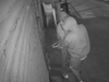 Two men used a bolt cutter to break into a Sixth Avenue supermarket at 4 a.m., police said.