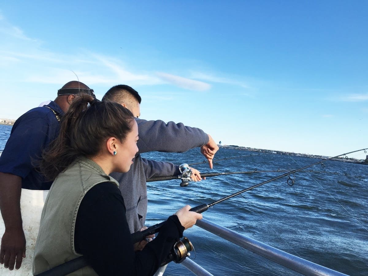 Brooklyn Bridge Park is offering free fishing clinics.