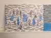 A traveling art exhibit at the Brooklyn Army Terminal asks Iraqi and Syrian refugees "what they want the world to know about them."