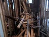 Flatbush tenants living out of garbage bags at friends' houses since February say their landlord has done almost nothing to fix the building
