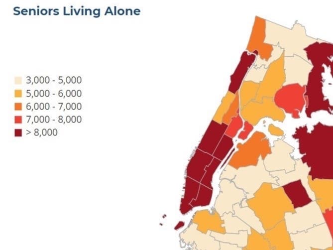 A new report by Comptroller Scott Stringer says the city needs to be doing more for nearly 17,000 Upper West Side seniors who live alone.