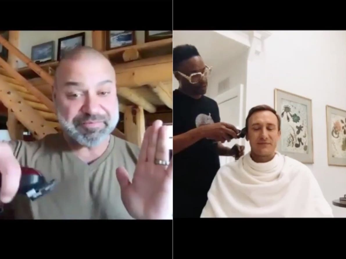 Even Tony winner Billy Porter needs help giving loved ones haircuts when stuck at home. New York City barber Xavier Cruz is here to help.