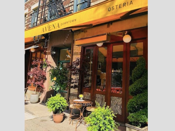 Avena Ristorante and Osteria are putting free takeout meals on a table outside their restaurants on Mondays for anyone who needs them.