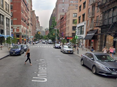 Several blocks in Greenwich Village opened over the weekend to pedestrians and cyclists as part of the mayor's Open Streets program.