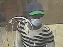 The man told an employee at Chase Bank on Flatbush Avenue that he had a gun and took $3,000, police said.