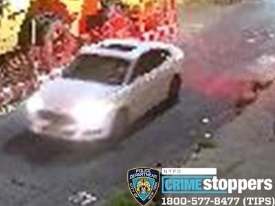 Cops have released video of a shooter hanging outside the window of a car fired near Baltic Street and Third Avenue on Tuesday.