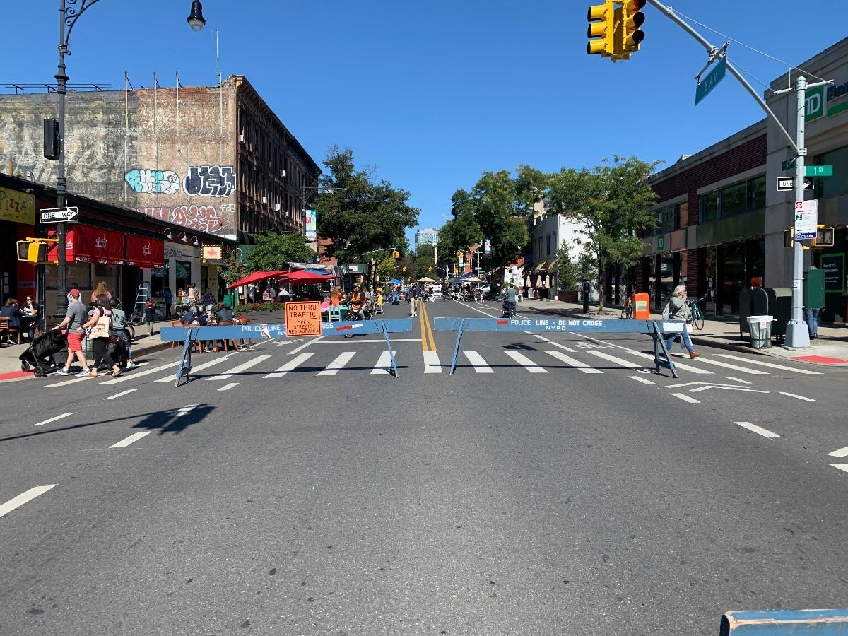 Another five blocks of Fifth Avenue will close to cars during certain times so restaurants can set up in the streets, the mayor announced.