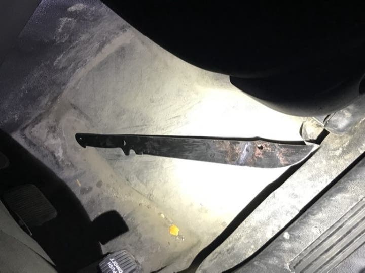 The man was pronounced dead after he charged officers and was shot once in the chest, police said.